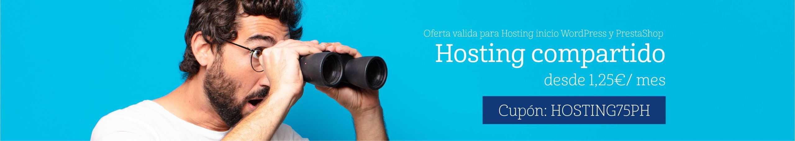 descuento profesional hosting 75%